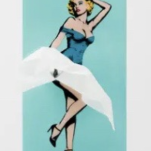Flying Skirt Tissue Box