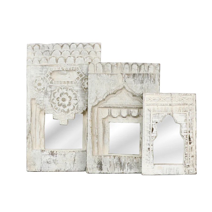 Alcove Mirrors, Bleached S/3 - Image 3