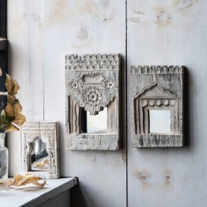 Alcove Mirrors, Bleached S/3