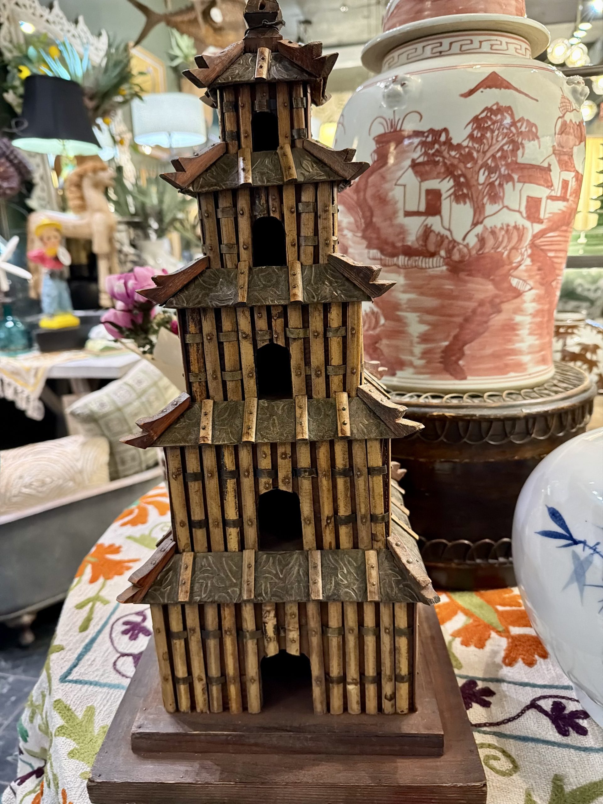 Multi tiered Pagoda Birdhouse